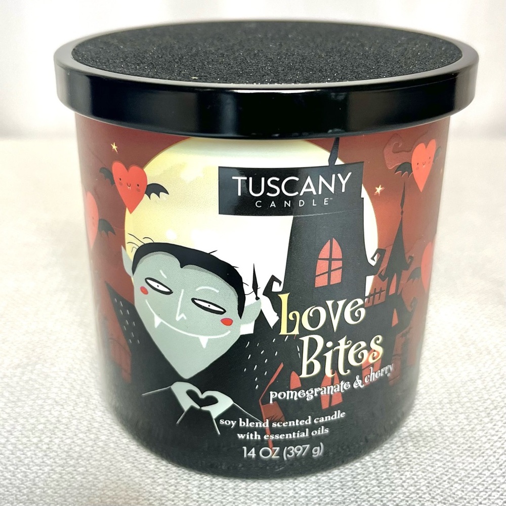 Tuscany 3-Wick Soy and Essential Oils Scented Candles with Halloween Theme - New - Picture 6 of 7